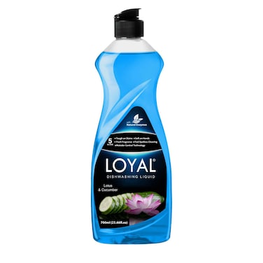 Loyal Dishwashing Liquid Blue Lotus and Cucumber 700 ml