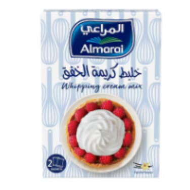 Almarai Whipping Cream Mix, Vanilla Flavour, 70g