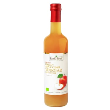 Earths Finest Organic Italian Apple Cider Vinegar with Mother  500 ml