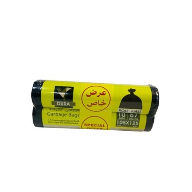 Dura Trash Bags Black 2 x 67 gr