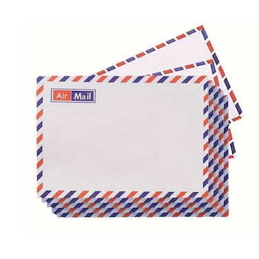 Airmail Envelope 11.5 Cm High 22.5 Cm Wide 50 Pieces