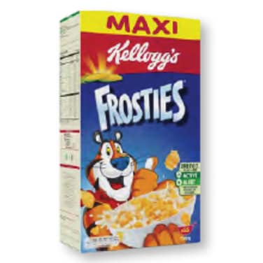 Kelloggs Frosties Corn Flakes Regular 750 gr