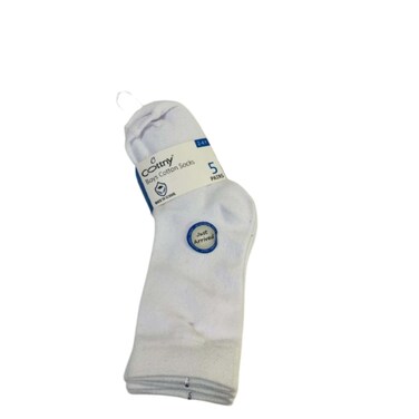 Socks Boys Cottny Cotton Plain 5 Pieces