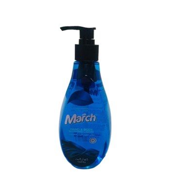 March Handwash and Bodywash Liquid Blue 500 ml