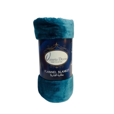 Single Flannel Plain Blanket 150 x 200 cm