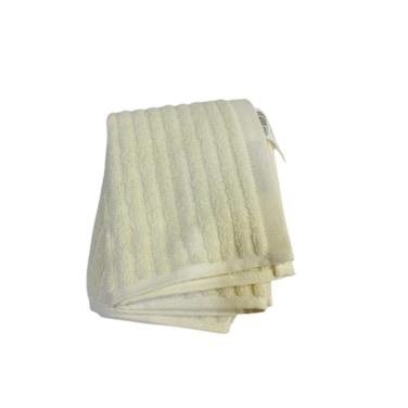 Face Towel Ribby Ivory 30 x 45 cm