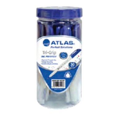 Atlas Ball Pen Jar Medium Blue 1.0 mm
