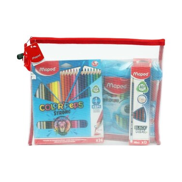 Maped Strong Colored Pencils 24 Colors Plus Ocean 12 Colors