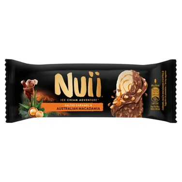 Nuii Salted Caramel &amp; Macadamia Ice Cream 90ml