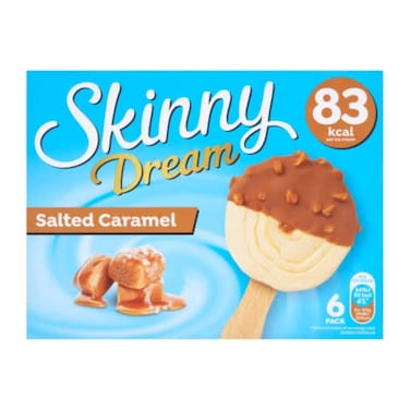 Skinny Dream Salted Caramel Ice Cream Sticks 192 gr