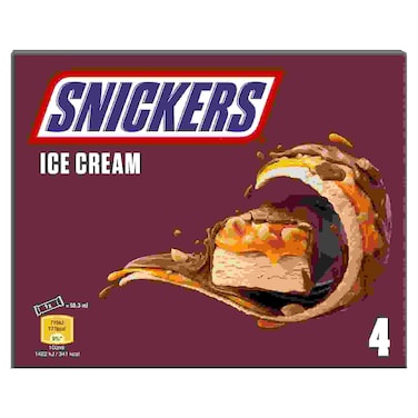 Mars Snickers Ice Cream 4x45.6g