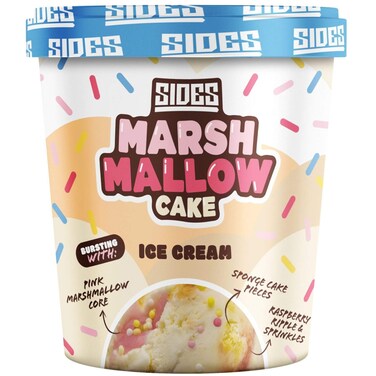 Sides Marshmallow Cake Ice Cream 500 ml