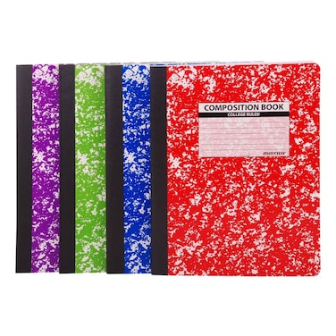 Mintra Marble Notebook 80 Sheets 1 Piece Multi Color