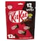 Nestle KitKat 2 Finger Mini Dark Chocolate Wafer Bag, 162g