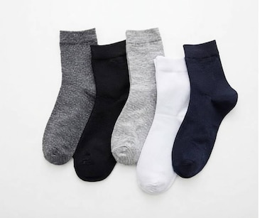 Fa Girls School Socks 5 Pairs