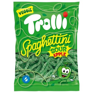 Trolli Spaghettini Apple Sour 100 gr