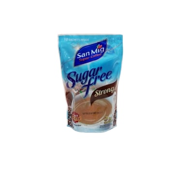 San Mig Coffee Suger Free String 3 in 1 10 x 9 gr