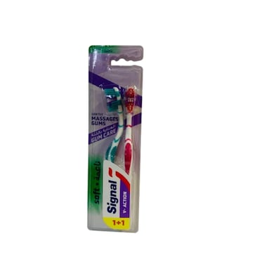 Signal Jewel V Gum Care Tooth Brush 2 Pieces