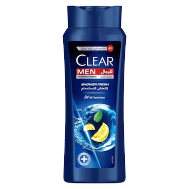 Clear Shampoo for Men Anti Dandruff Shampoo Shower Fresh 600ml
