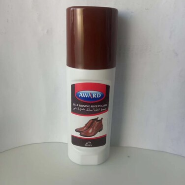 Award Shoe Polish Brown Liquid AW018