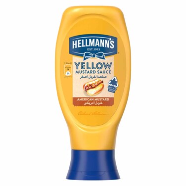 HELLMANN'S AMERICAN MUSTARD 425GR