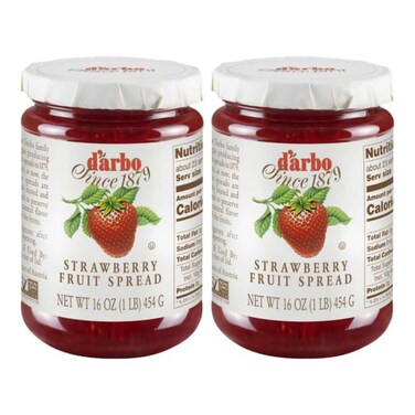 Darbo Fruit Spread Assorted 454gr x 2 Pieces