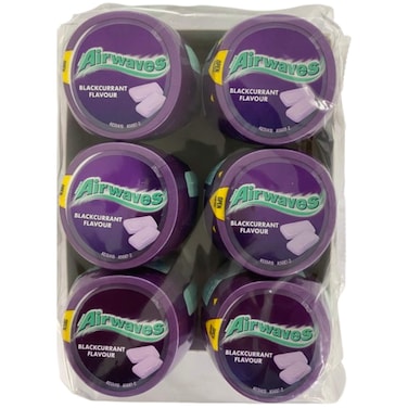 Airwaves Bootle Black Currant 6 x 64 gr