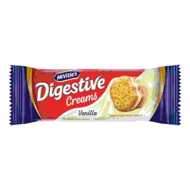 Mcvities Digestive Cream Cookie Vanilla 40g