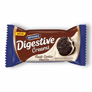 Mcvities Digestive Cream Cookie Vanilla 40g