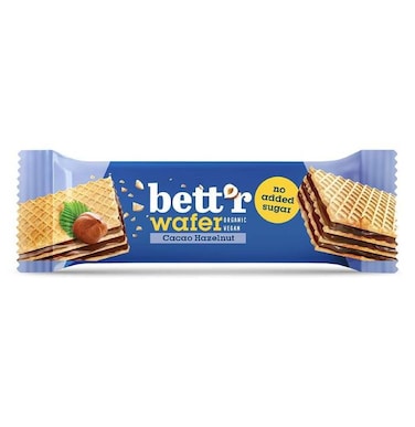 Smart Organic Wafer with Hazelnut Cacao Cream