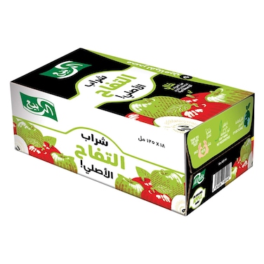 AL RABIE APPLE DRINK 125MLX18