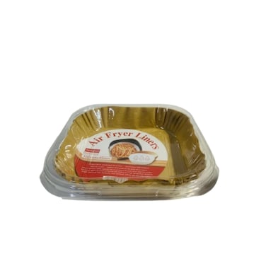 Elegant Paper Air Fryer Liners Square 45 cm 50 Pieces