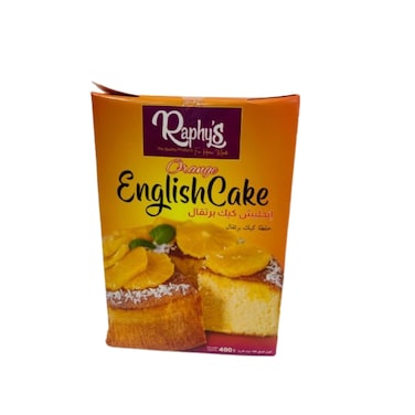 Raphys English Cake Orange 400 gr