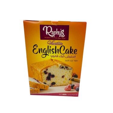 Raphys English Cake Vanilla 400 gr