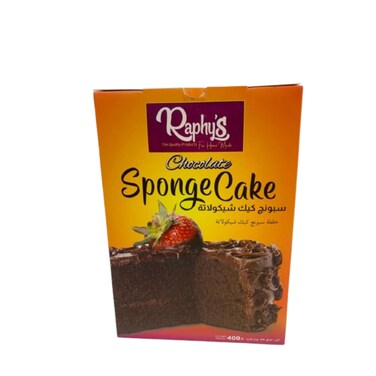 Raphys Sponge Cake Chocolate 400 gr