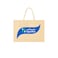 Hypermax White Jute Bag 43 x 34 cm