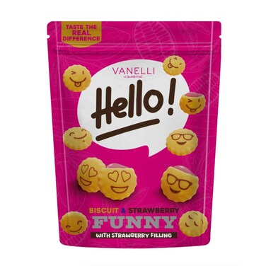 Vanelli Hello Fun Biscuit Str 100Gr