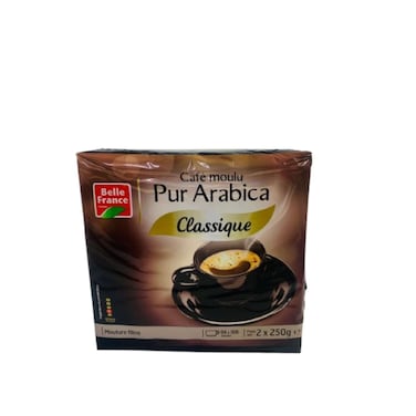 Belle France Arabica Coffee 2 x 250 gr