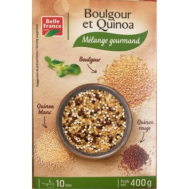 Belle France Boulgour Quinoa 400 gr