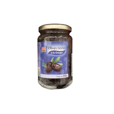 Belle France Greek Black Olive 250 gr