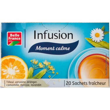 Belle France Calme Moment Infusion  Tea 20 Sachets