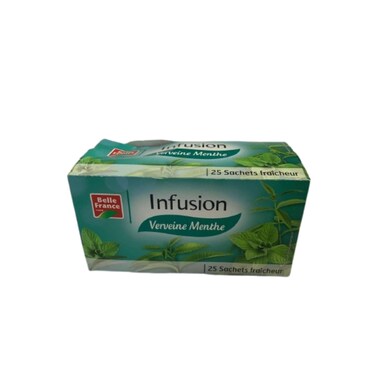 Belle France Verbena Mint Infusion Tea 25 Sachets