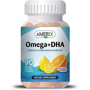Amerix Omega + Dha Gummies 90 Pieces 300gr