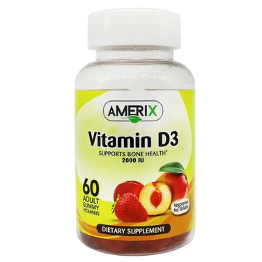 Amerix Vitamin D3 1000 IU 60 Pieces 250gr