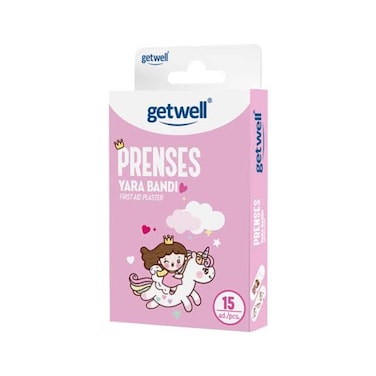 Getwell Princess First Aid Plasters 15 Pieces