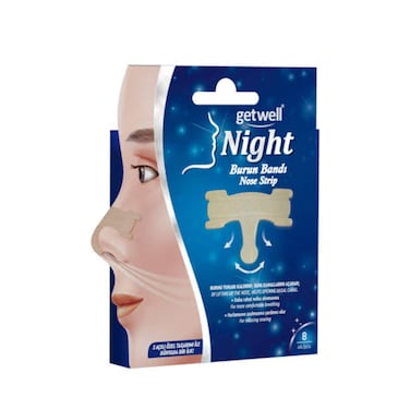 Getwell Night Nose Strips 8 Pieces