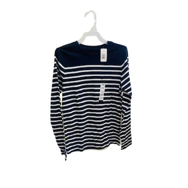 Kids Long Sleeve Stripe T Shirt  Size 11 to 12 yrs