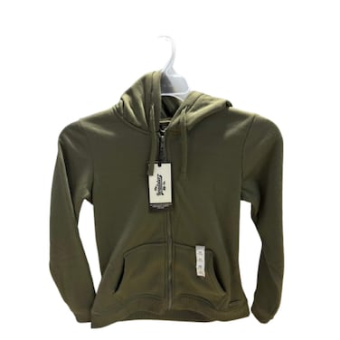 Ladies Long Sleeve Jacket with Hoody Size XS