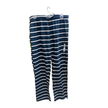 Men Checks Stripes Track Pant Size M
