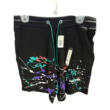 Mens Printed Terry Shorts Size Small